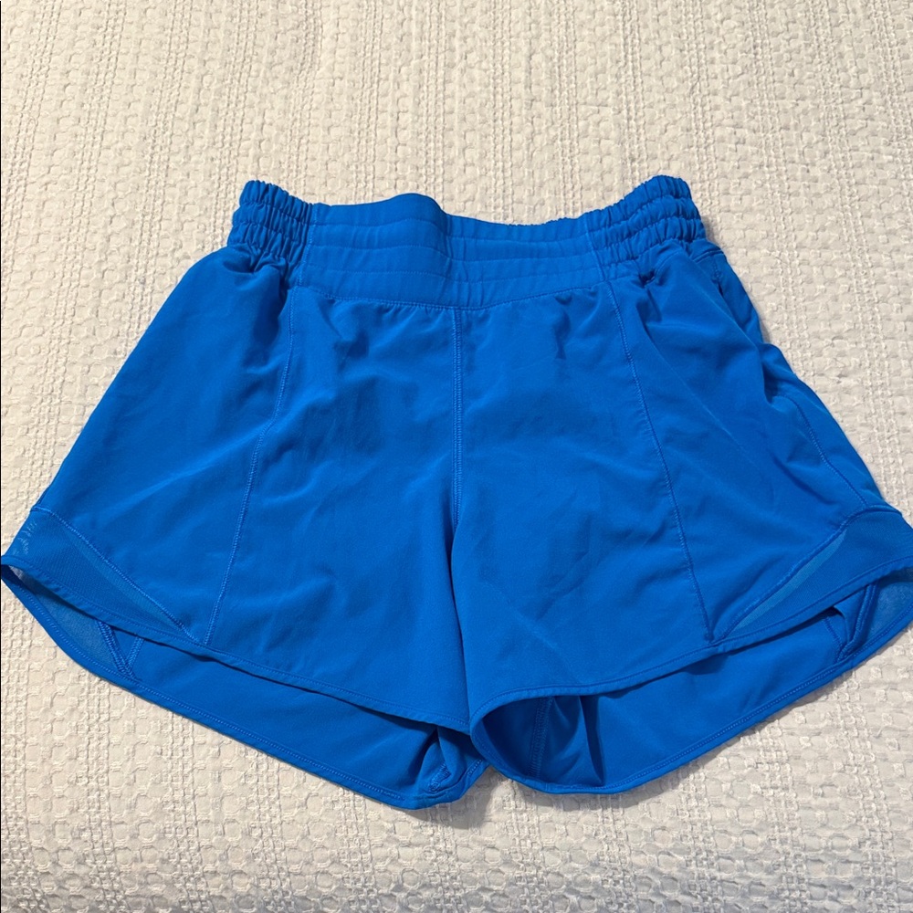 lululemon athletica Bright Blue Women's Athletic Shorts